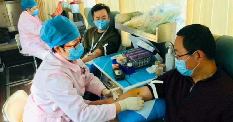 獻(xiàn)熱血、戰(zhàn)疫情，黃發(fā)在行動(dòng)